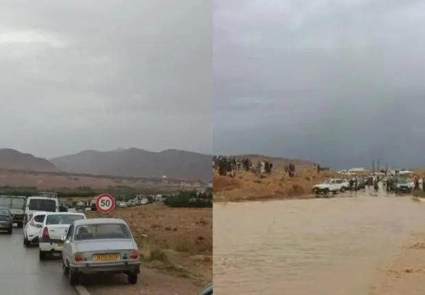 Intempéries en Algérie : plusieurs routes inondées
