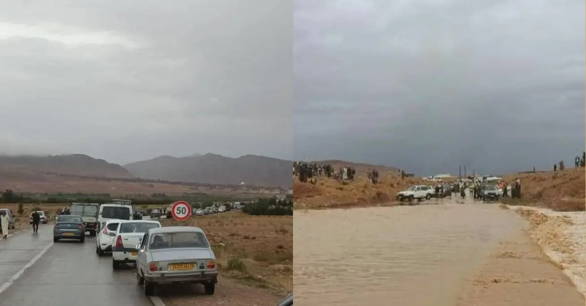 Intempéries en Algérie : plusieurs routes inondées