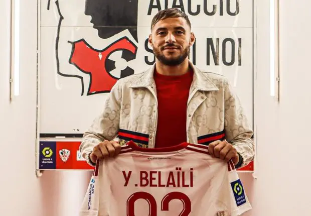 Ligue 1 française: Belaïli affiche ses objectifs avec son nouveau club