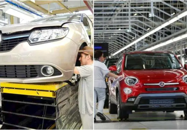 Usine véhicules Fiat et Renault: les premières livraisons se précisent