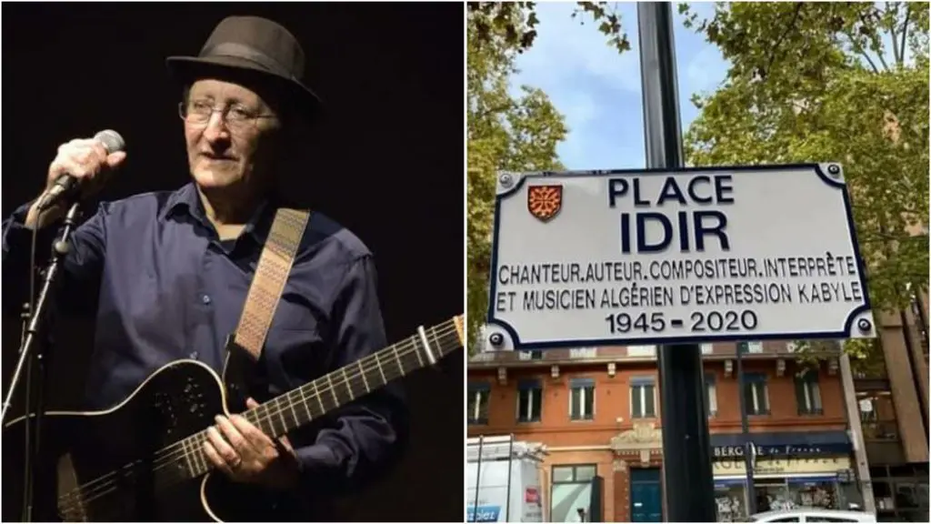 France : place baptisée au nom de l&rsquo;artiste algérien Idir à Toulouse