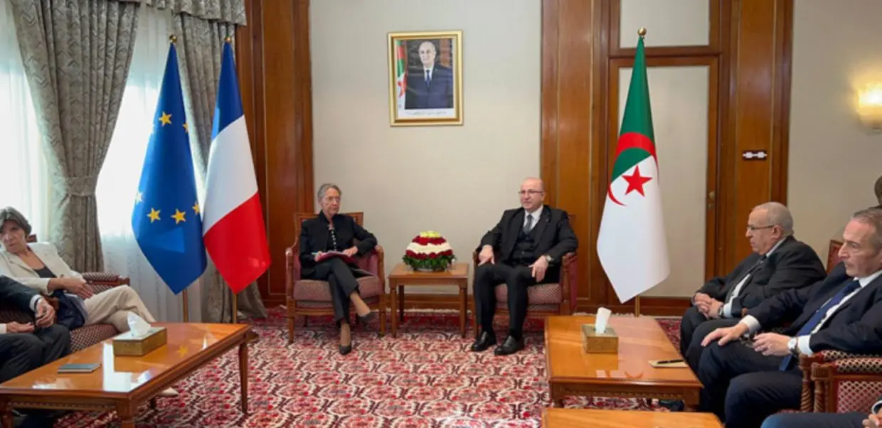 CIHN Algérie – France : entretiens entre Benabderrahmane et Borne