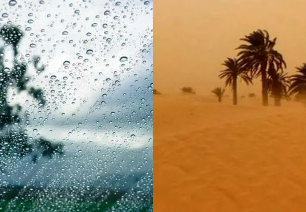 Météo Algérie : alerte pluies et vents sur 15 wilayas ce 1er octobre