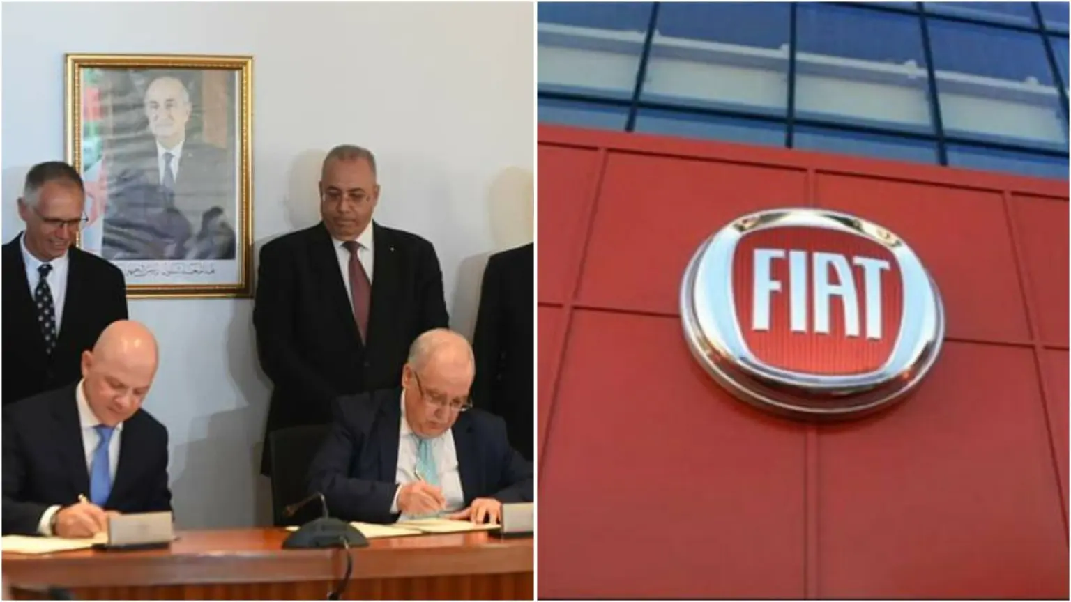 Industrie automobile : l’Algérie signe un accord avec FIAT