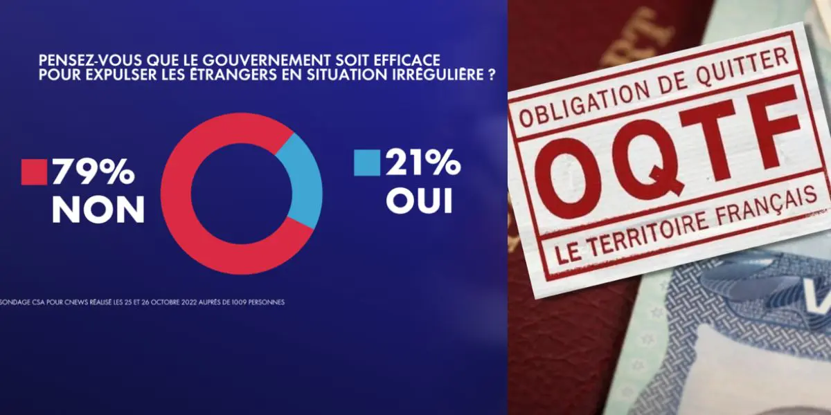 Expulsion sans-papiers : 8 Français sur 10 jugent l’État inefficace