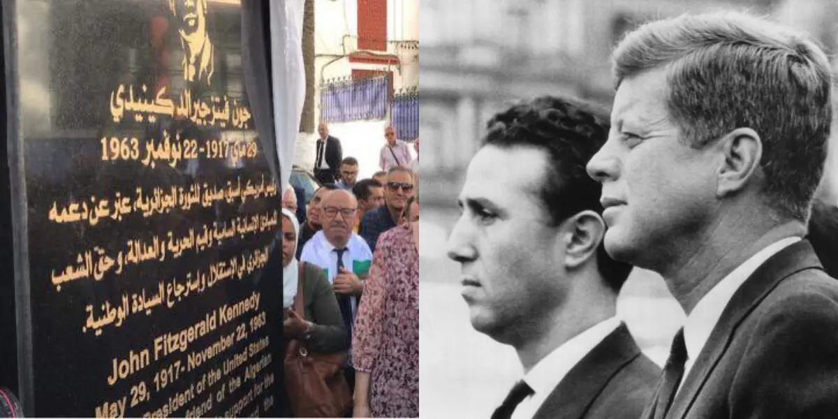 Algérie-USA : inauguration d’une plaque commémorative pour JFK à Alger