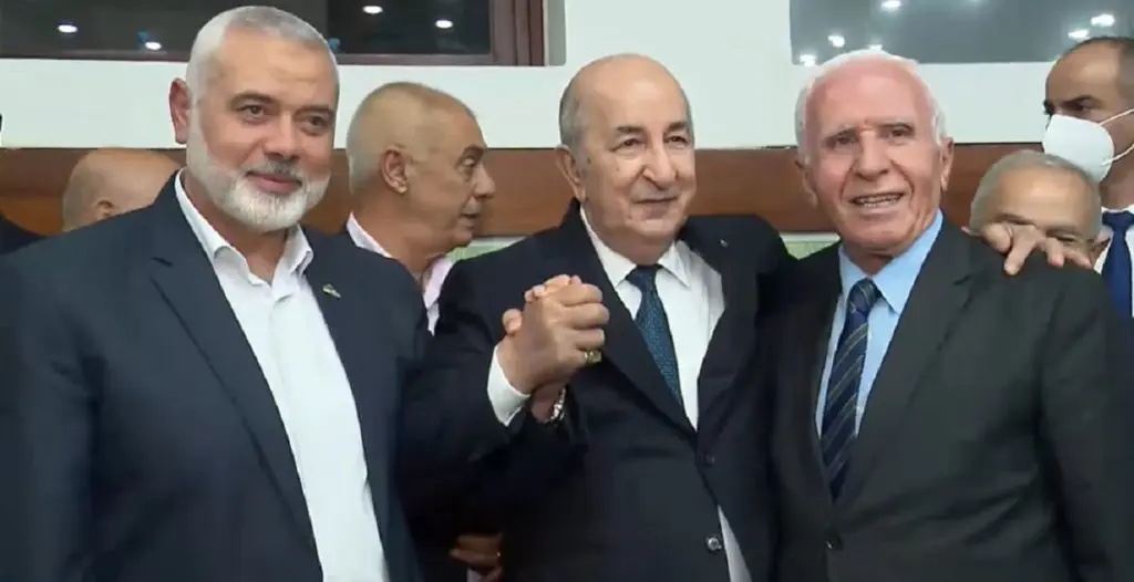 Unité palestinienne : signature d&rsquo;une déclaration « historique » à Alger