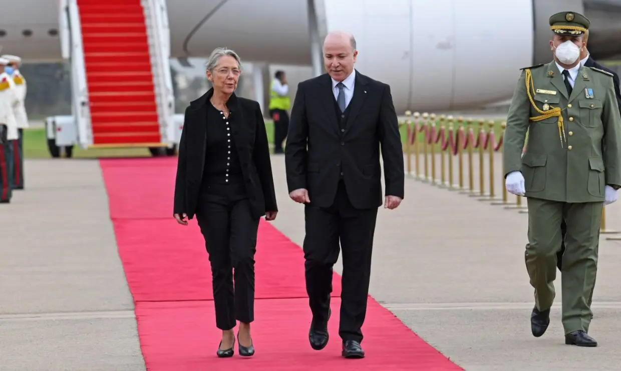 Algérie – France: après Macron en août, Élisabeth Borne arrive à Alger