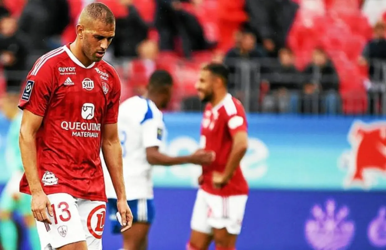 Stade Brestois: déçu de ses débuts, Slimani promet de revenir en force