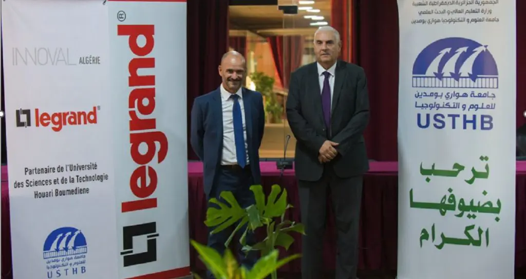 Signature d’un partenariat entre l’USTHB et Legrand Algérie