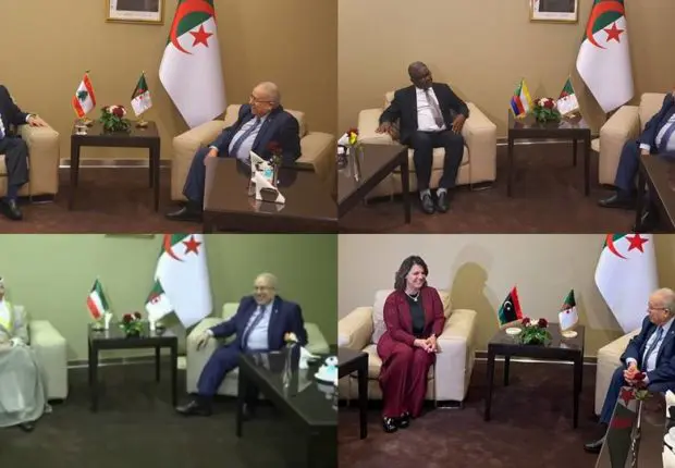 Sommet arabe d’Alger : Lamamra s’entretient avec ses homologues