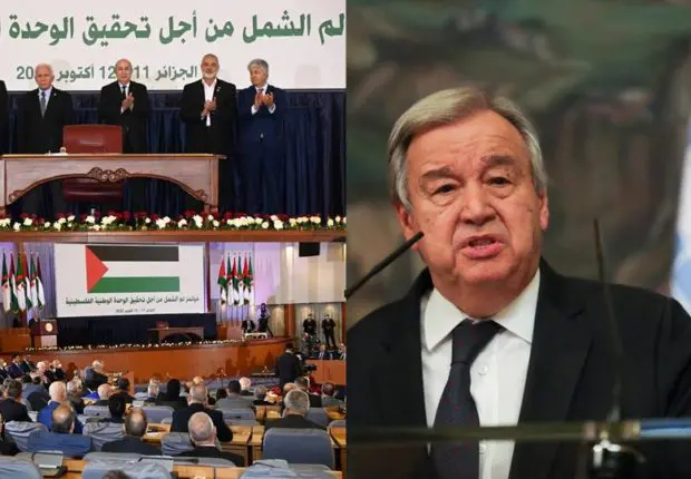 Unification des rangs palestiniens : l’ONU salue le rôle de l’Algérie