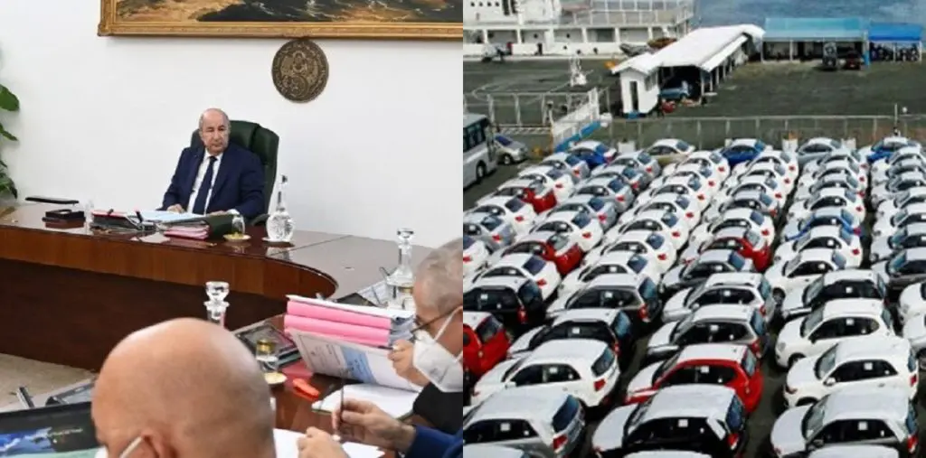 Importation des voitures : 2 instructions importantes de Tebboune