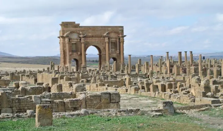 Ruines romaines de Timgad (Batna, Algérie)