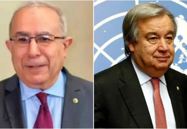 Sommet arabe d’Alger : Lamamra reçoit le SG de l’ONU