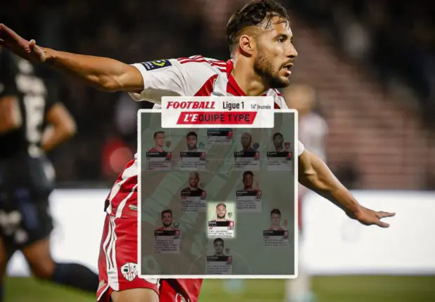 France : époustouflant face à Strasbourg, Belaili dans l’équipe type