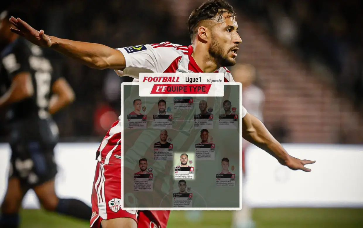 France : époustouflant face à Strasbourg, Belaili dans l’équipe type