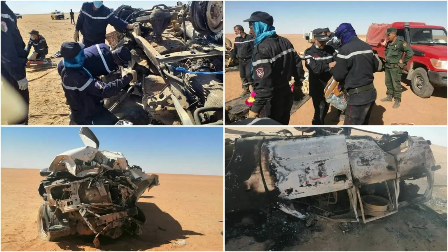 Bordj Badji Mokhtar : 14 Subsahariens meurent dans un accident routier