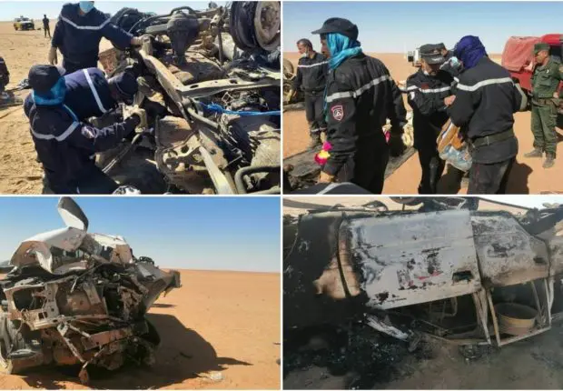 Bordj Badji Mokhtar : 14 Subsahariens meurent dans un accident routier