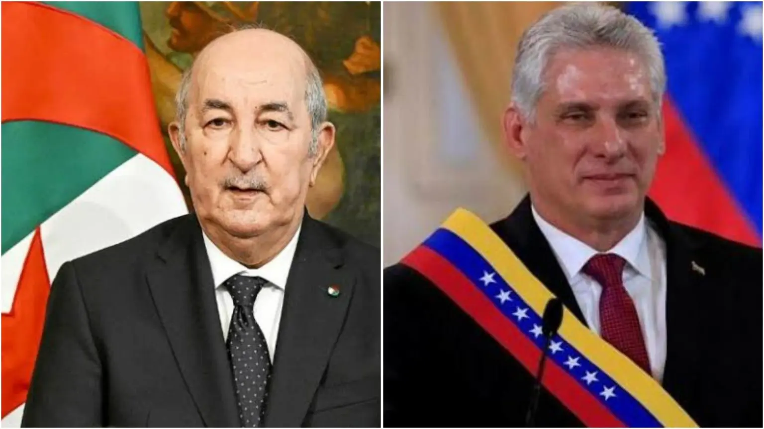Tebboune reçoit le président cubain