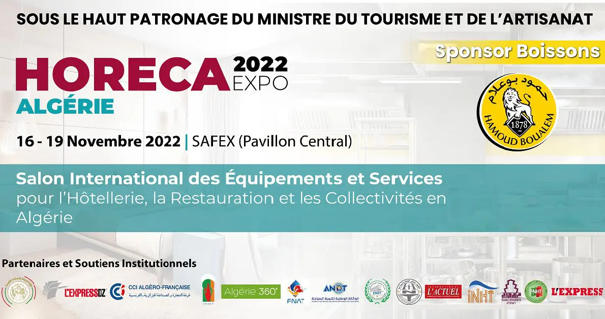 Le plus grand salon dédié à l’hôtellerie et la restauration en Algérie