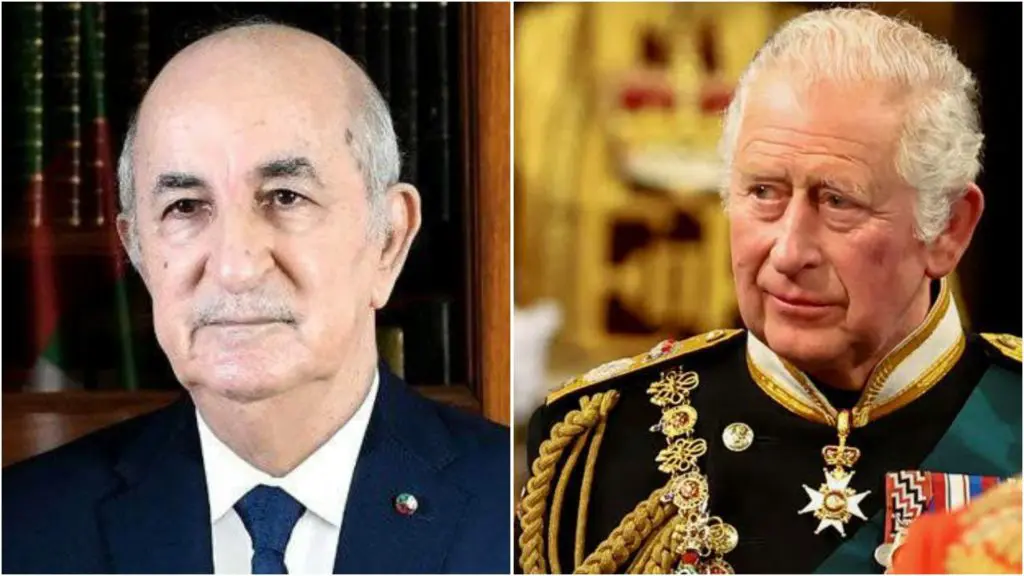 1e novembre 1954 : le Roi Charles III adresse un message à Tebboune