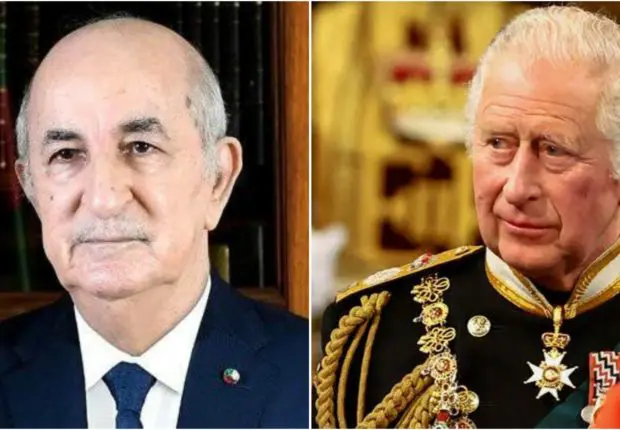 1e novembre 1954 : le Roi Charles III adresse un message à Tebboune