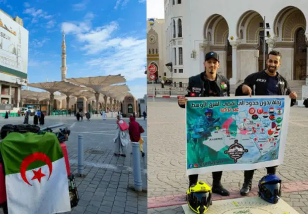 De Blida à la Mecque à moto : 2 Algériens réussissent un défi inédit