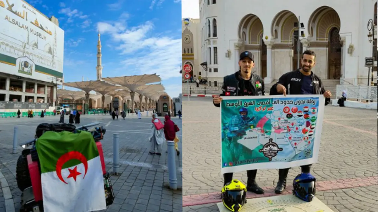 De Blida à la Mecque à moto : 2 Algériens réussissent un défi inédit