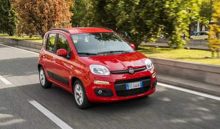 Fiat Panda rouge