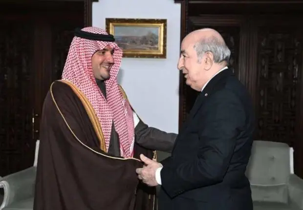 Tebboune reçoit le ministre de l’Intérieur saoudien