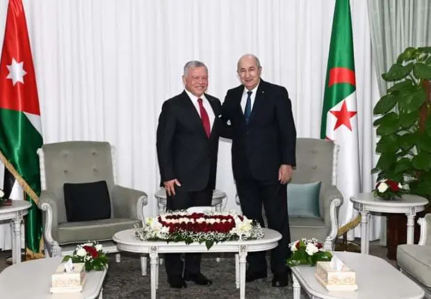 Présidence: Entretien entre Tebboune et le roi Abdallah II de Jordanie