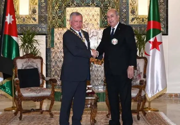 Algérie – Jordanie : Tebboune et le Roi Abdallah II signent 5 accords