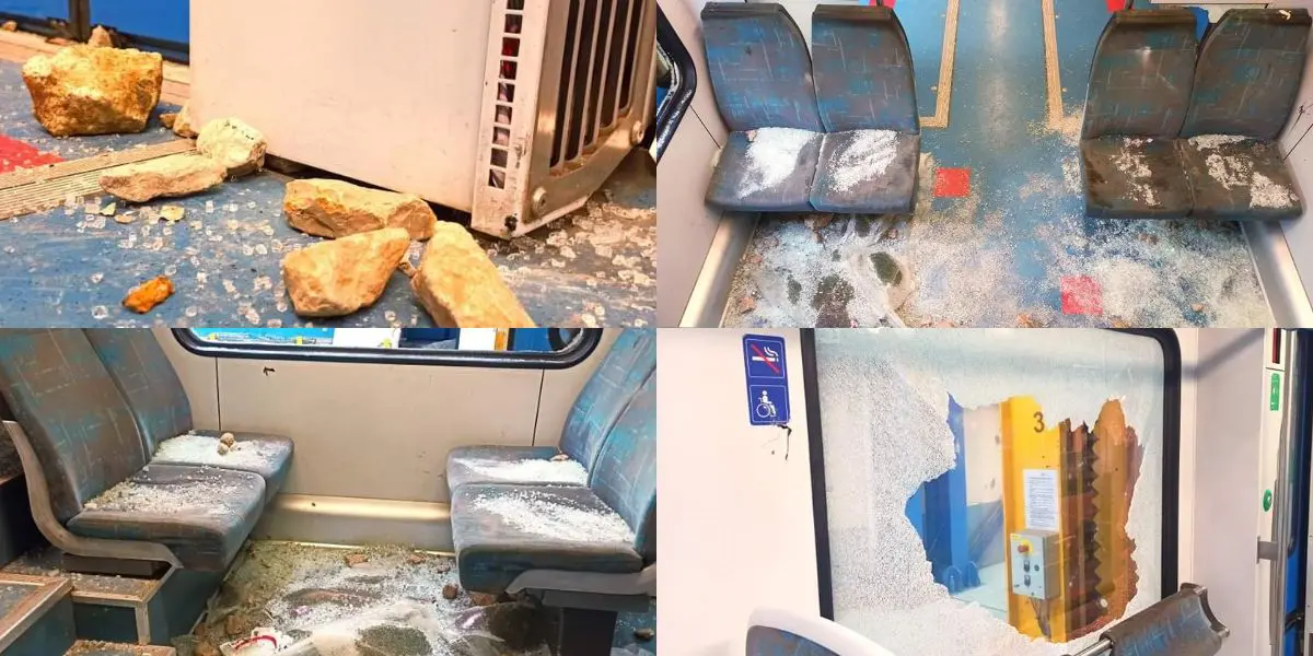 Train saccagé après USMA-CRB : la SNTF dresse le bilan des dégâts