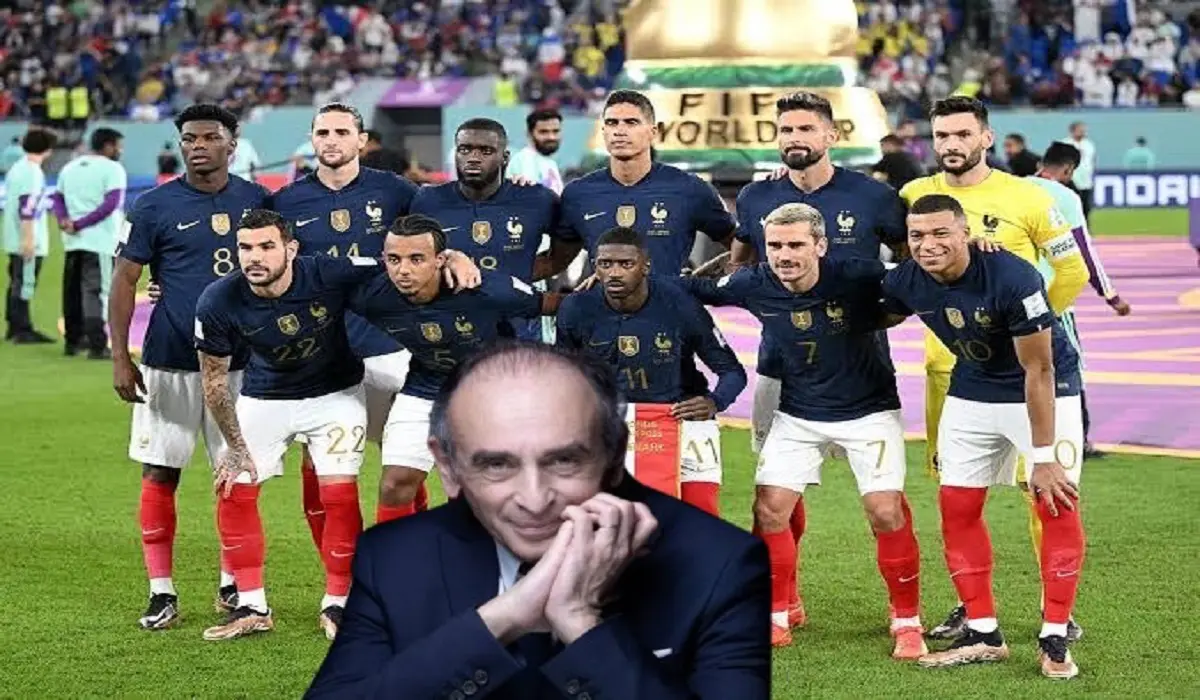 Coupe du monde 2022: l’équipe de France n’est pas au goût de Zemmour ?