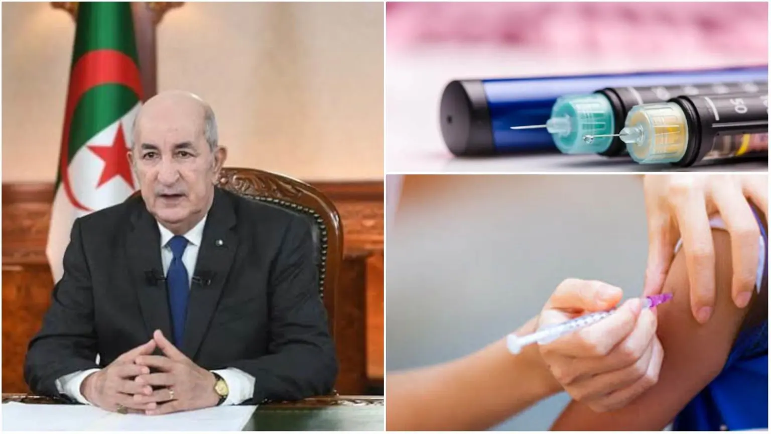 Tebboune instruit de produire en Algérie insuline et vaccins en 2023