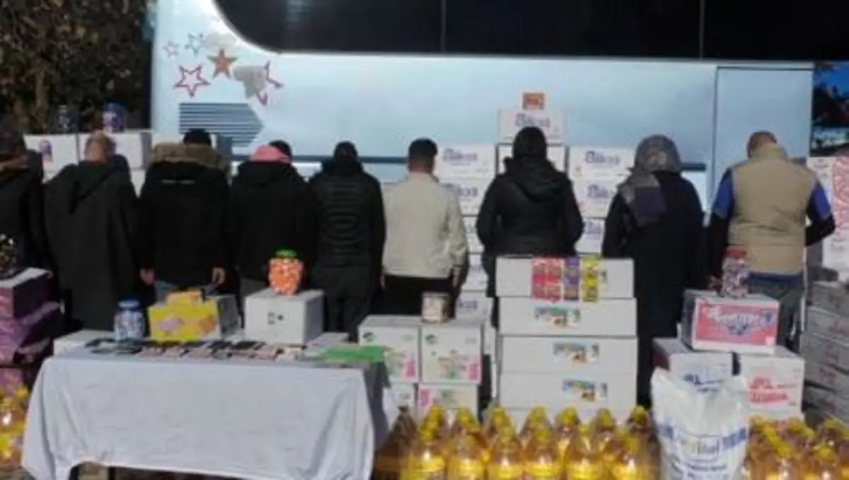 Contrebande produits alimentaires : 7 étrangers arrêtés à Tébessa