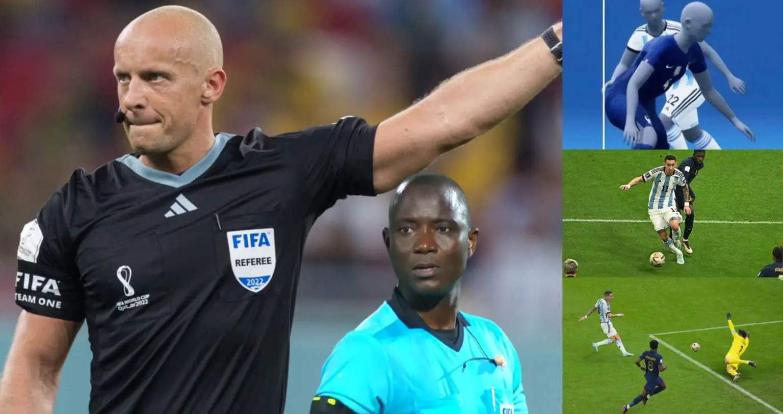 Arbitres de la finale : les Français ont trouvé leur « Gassama »
