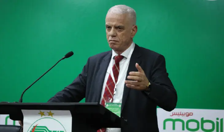 Djahid Zefizef, président de la Fédération algérienne de football