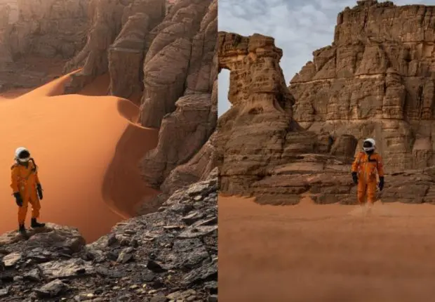 Un photographe US compare le Sahara algérien à un paysage martien