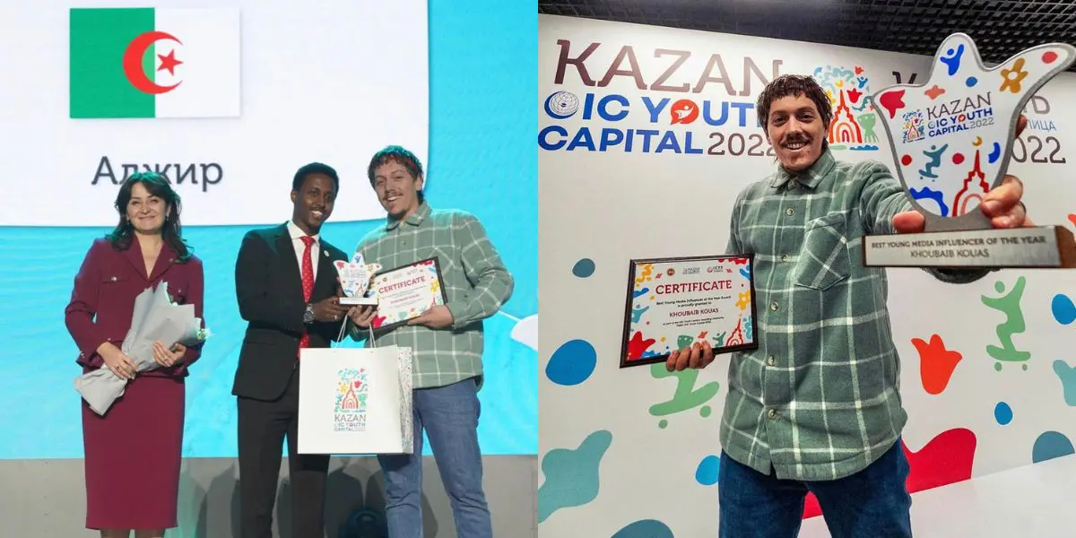 L’Algérien Khoubaib élu meilleur créateur de contenu au monde
