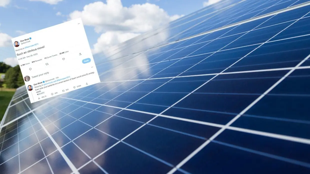 Elon Musk commente le potentiel solaire de l’Algérie via un tweet