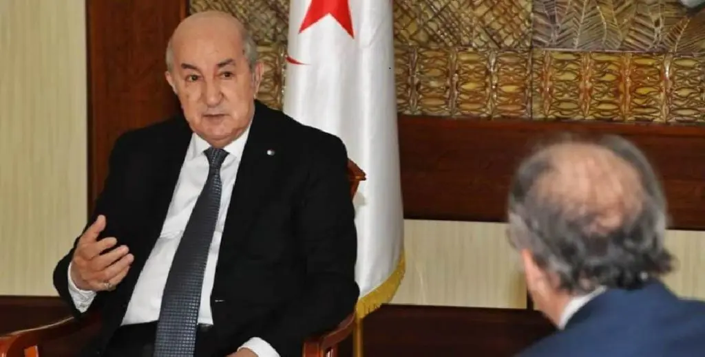 Tebboune accorde une entrevue aux représentants des médias nationaux