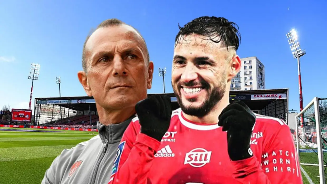 Départ de Belaïli de Brest : Der Zakarian accuse l’entourage du joueur