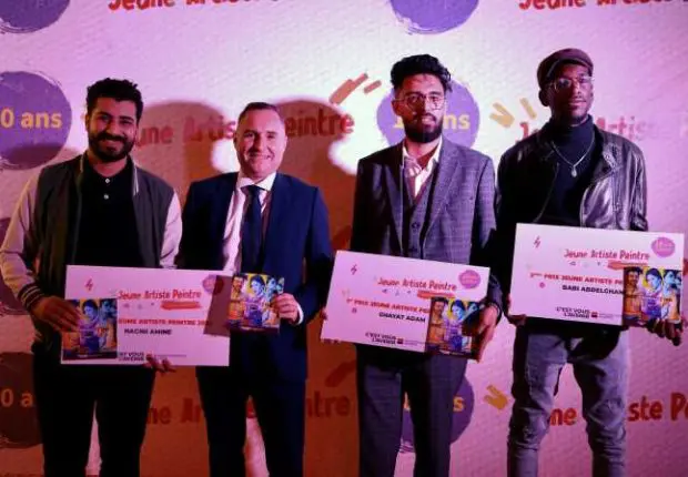 SGA récompense les lauréats du Concours « Jeune Artiste Peintre 2022 »