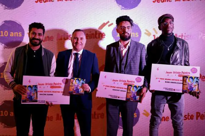 SGA récompense les lauréats du Concours « Jeune Artiste Peintre 2022 »