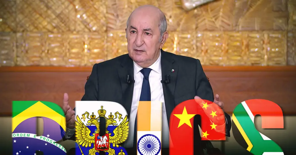 Adhésion de l’Algérie aux BRICS : Tebboune annonce la date de 2023