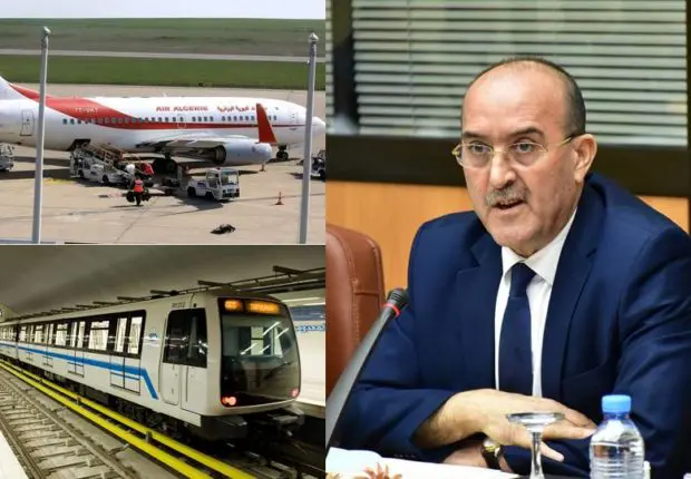 Vols d’Air Algérie, extension du Métro d’Alger : Beldjoud fait le point