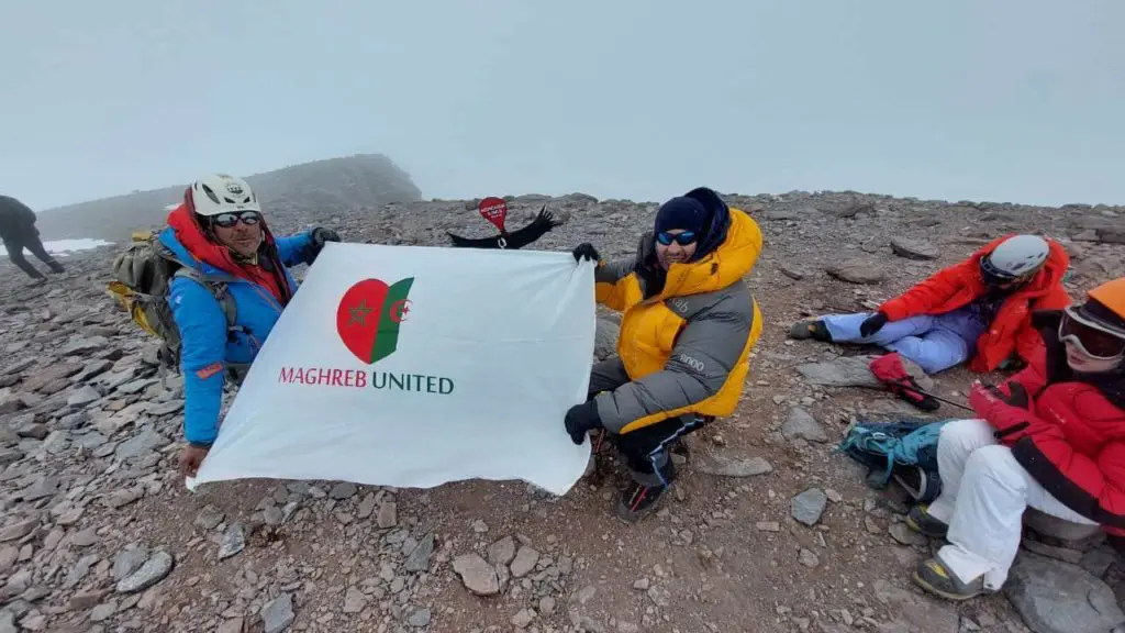 L’Algérie au plus haut sommet d’Amérique, Aconcagua en Argentine