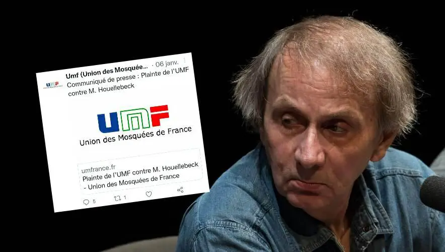 France : l’Union des Mosquées porte plainte contre Michel Houellebecq